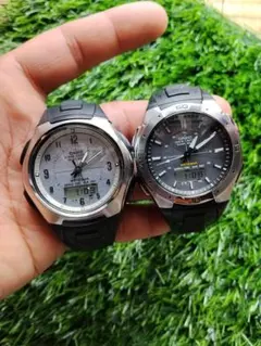 CASIO wave ceptor LINEAGE 腕時計 5本セット - メルカリ