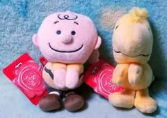 PEANUTS◆スヌーピー&チャーリー·ブラウン【マスコット】&y♡uシリーズ
