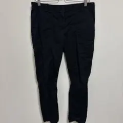 ギャップ カーゴパンツ スキニー クロップド L 黒 綿混 メンズ　Lのサムネイル
