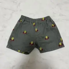 【美品】ヒスミニ hysteric mini パンツ 刺繍 90 デニム ズボン