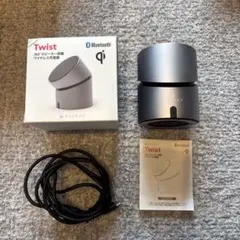 HACRAY Twist 360°スピーカー搭載 ワイヤレス充電器