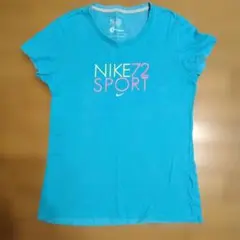 NIKE 72 SPORT Tシャツ ブルー Lサイズのサムネイル