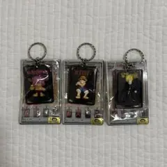 非売品　ワンピース 回転プレートキーホルダー ルフィ ゾロ　チョッパー3個セット