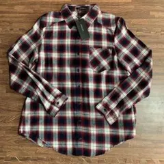 新品☆イング　チェックシャツ ネルシャツ