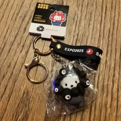 R*o様 黒ミャクミャク サンリオキーホルダー ポチャッコ 大阪万博