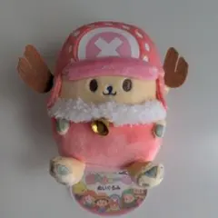 ワンピース麦わらストア　麦たまの一味ぬいぐるみ　チョッパー（クリスマス衣装）