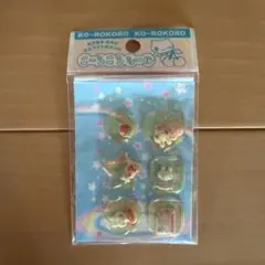 KO-ROKORO キャラクターシール 6個入り　平成レトロ　当時物のサムネイル