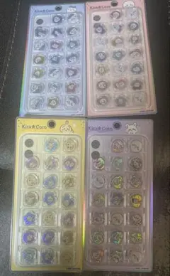 ちいかわ KIRACOROおはじきシール　正規品　4種セット　新品未開封