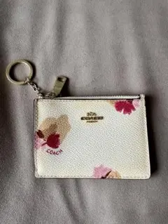 COACH 花柄パスケース・定期入れ