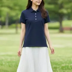 トミーヒルフィガー　ポロシャツ 半袖　ワンポイント　ネイビー　Ｍサイズ　5918