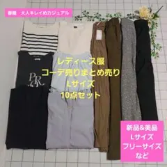 レディース服コーデ売りまとめ売り　Lサイズ10点　春服大人キレイめカジュアル