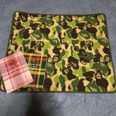 a bathing ape bape camoミニブランケット　カタログ　非売品