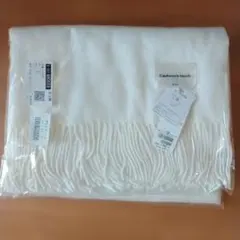 ikka Cashmere touch マフラー ホワイトのサムネイル