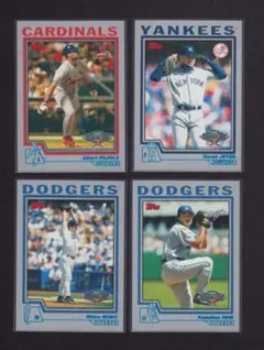 2004 Topps Nomo Ishii Jeter Pujols