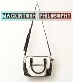 マッキントッシュフィロソフィー2WAYバッグ　本革