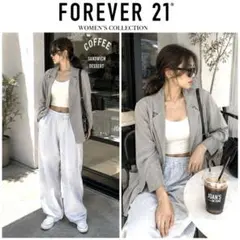 Forever21 リラックルーズシルエット ステーラードジャケット レーディスのサムネイル