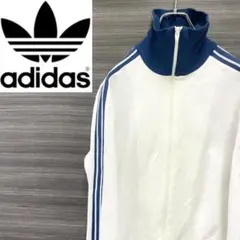 DW196《デサント製　サイズ３》アディダス　トラックジャケット　70s