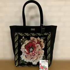 ❤️新品❤️FELIER 薔薇シュニール織りトートバッグ・モールチュール手提げバッグ