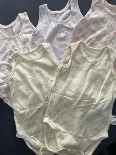 ベビー肌着 タンクトップメッシュ5点まとめ売り