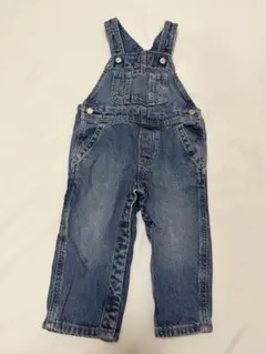 GAP デニム　サロペット　オーバーオール 95cm ボタン　18-24