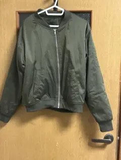 ma1 ジャケット　森ガール　ギャル　y2k 緑　グリーン