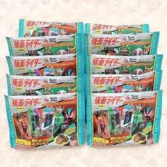 【スナックのみ10袋セット】仮面ライダー ソフビパッケージチャーム&チョコスナッ