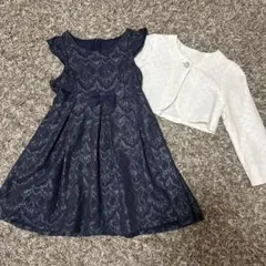 anyfam フォーマル　ワンピース　ボレロセット