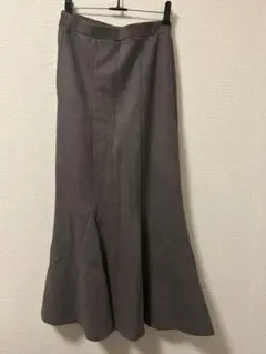 GRL グレイル スエードマーメイドスカート[tw986]