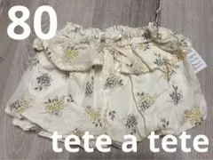 tete a tete ブルマ 花柄 80センチ バースデイ