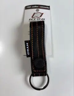 ★HYOD ヒョウドウ キーホルダー★ 新品未使用　ブラック/オレンジステッチのサムネイル