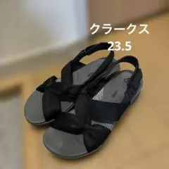 Clarks Cloudsteppers サンダル ブラックのサムネイル
