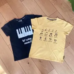 音楽Tシャツ2枚　140