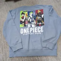 ONE PIECE ストローハットクルー トレーナー グレー