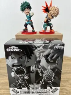 ジャンプ50周年ワールドコレクタブル フィギュア僕のヒーローアカデミア緑谷＆爆豪