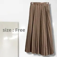 k【一点物】プリーツスカート/人気 細見え ウエストゴム 体型カバー きれいめ