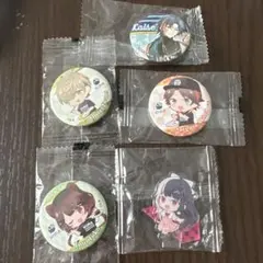 にじさんじ　くら寿司　びっくらポン　缶バッジ　アクリルスタンド