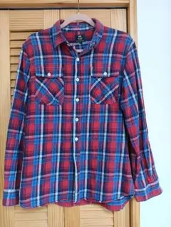 BEAMS　ネルシャツ