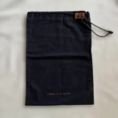 COMME des GARCONS 巾着 ポーチ ブラックのサムネイル