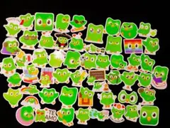 Duolingo フクロウ ステッカー 56枚 　　即日発送