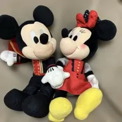 ミッキー&ミニー　推しといっしょ！ペアぬいぐるみ