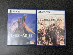 【PS5】テイルズオブアライズ &スカーレットネクサス (セット売り)