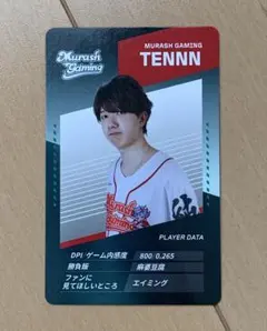 VCJ 2025 プレイヤーカード　 Murash gaming TENNN