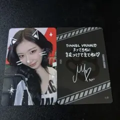 ITZY チェリョン TUNNEL VISION ワルツ 1万円 特典 トレカ