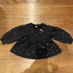 après les cours ハート柄トレーナー 90サイズ