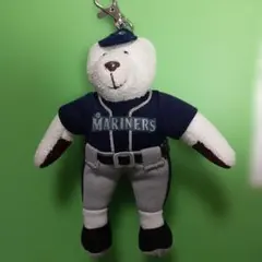 シアトル・マリナーズ イチロー ぬいぐるみキーホルダー　ベア
