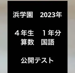浜学園　小学四年生　2024年度　国語算数　テキスト　フルセット 浜学園 小学四年生 2024年度 国語算数 テキスト フルセット