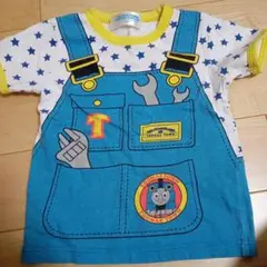 THOMAS TOWN オーバーオール風Tシャツ 100