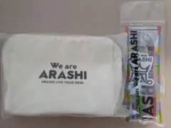 WeareARASHI ポーチ フォンタブストラップ嵐2026 おまけ - メルカリ