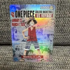 ワンピース モンキー・D・ルフィ アメリカ大学バスケ限定プロモ④