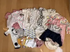 ベビー服　ロンパースまとめ売り60〜80